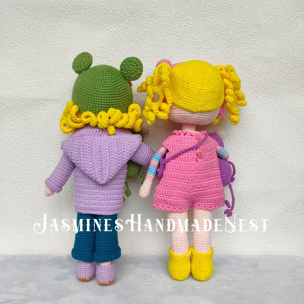 Cute Frog Girl Plush – Handmade Crochet Dolls in Frog Outfits, Multiple Styles Available, Soft Amigurumi Toy, Whimsical Gift for Kids or Collectors