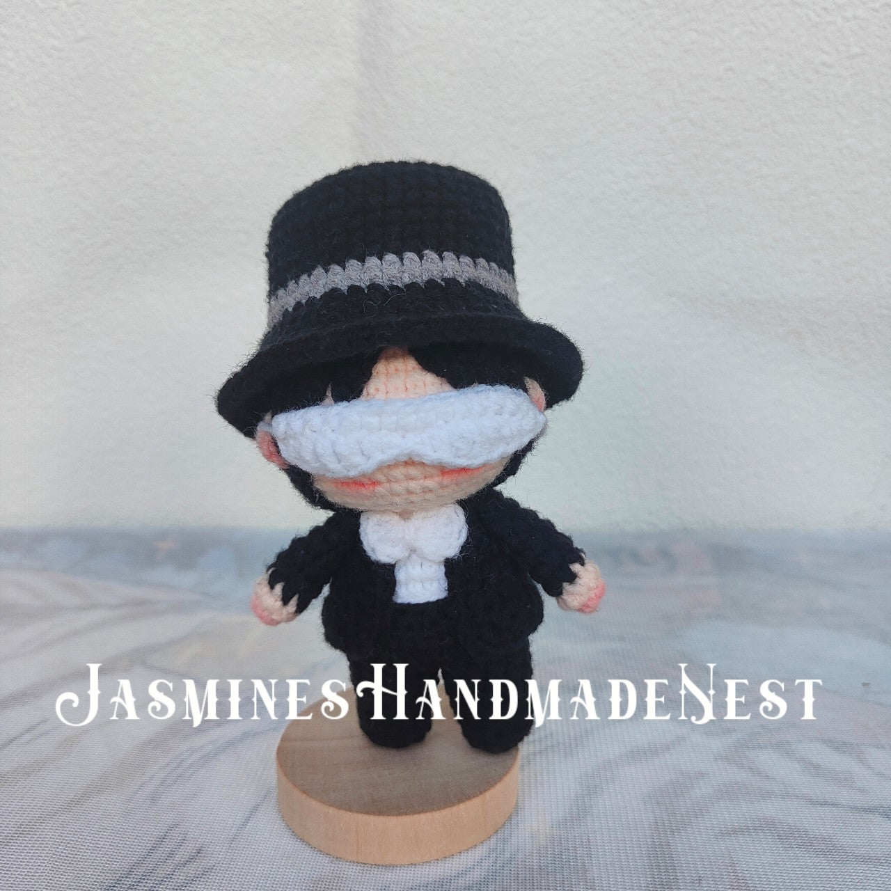 Handmade Crochet Cute Girl Doll – Amigurumi Mini Plush, Soft Adorable Collectible Toy for Kids & Adults, Handmade Home Decor