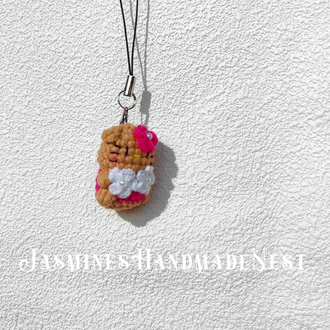 Handmade Crochet Mini Cute Cat – Amigurumi Tiny Cat Plush, Soft Collectible Toy for Kids & Adults, Perfect Gift Idea
