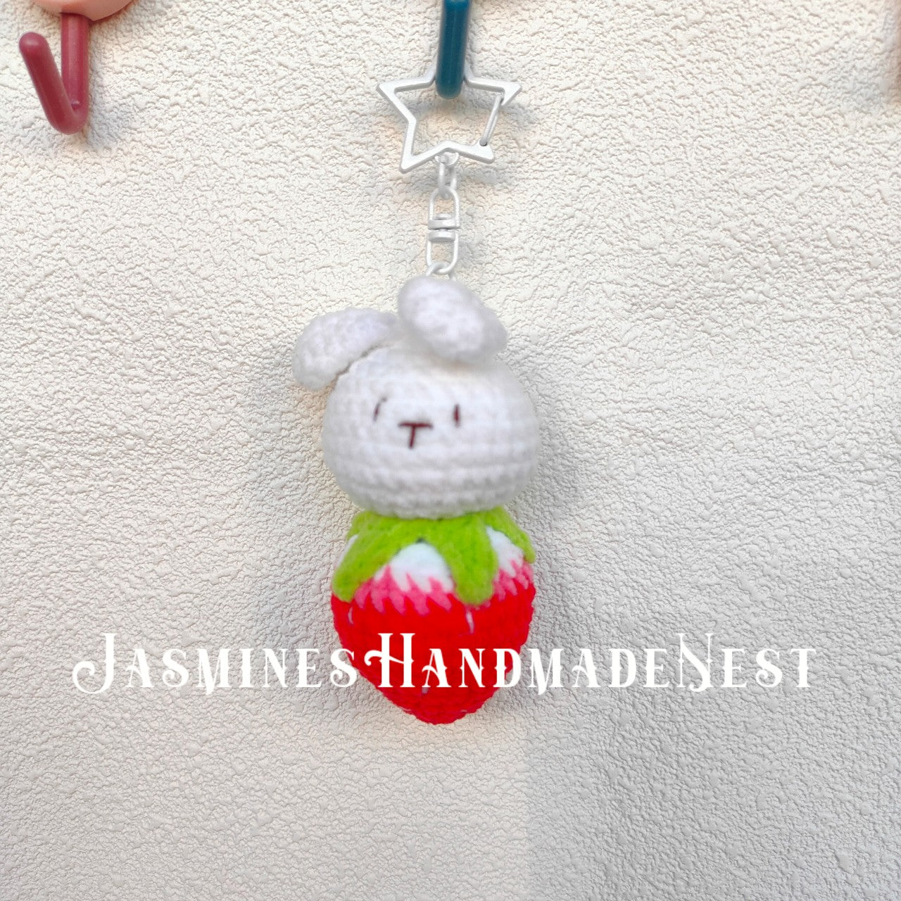 Handmade Crochet Strawberry Animal – Cute Amigurumi Plush, Mini Fruit Toy, Soft Collectible Gift for Kids & Adults