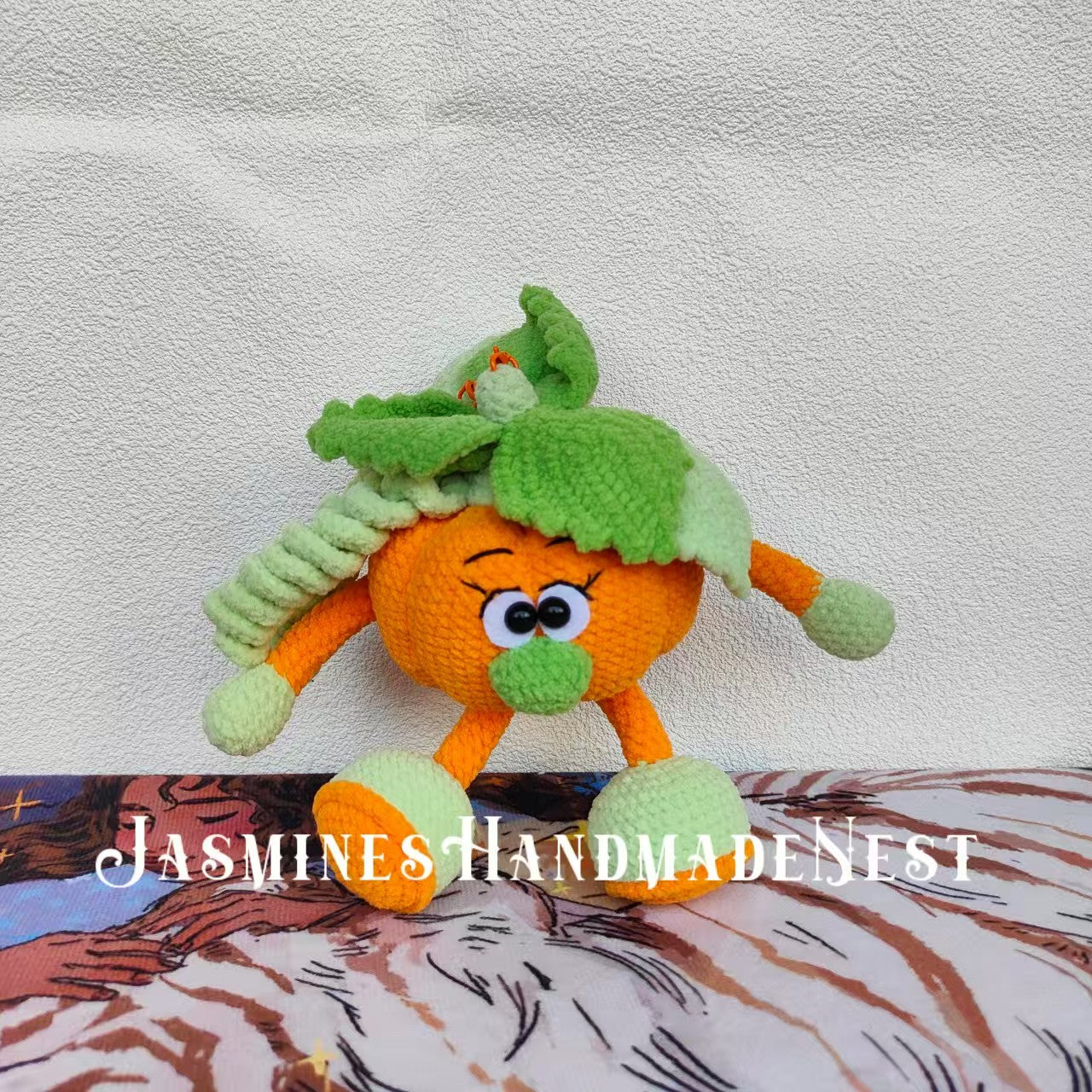 Halloween Crocheted Doll Collection! Handmade pumpkins, ghosts, etc., in soft yarn for festive vibe. Unique styles, multi-size pendants/ornaments. Adds handcrafted warmth—great Halloween limited pick for gifting or keeping.