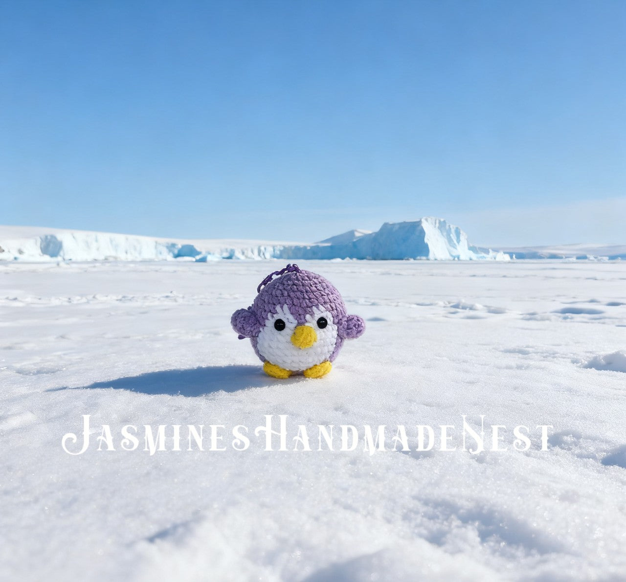Crochet Penguin Plush – Handmade Amigurumi Stuffed Animal, Cute Baby Penguin Doll, Soft Plush Toy, Nursery Decor, Gift for Kids and Animal Lovers