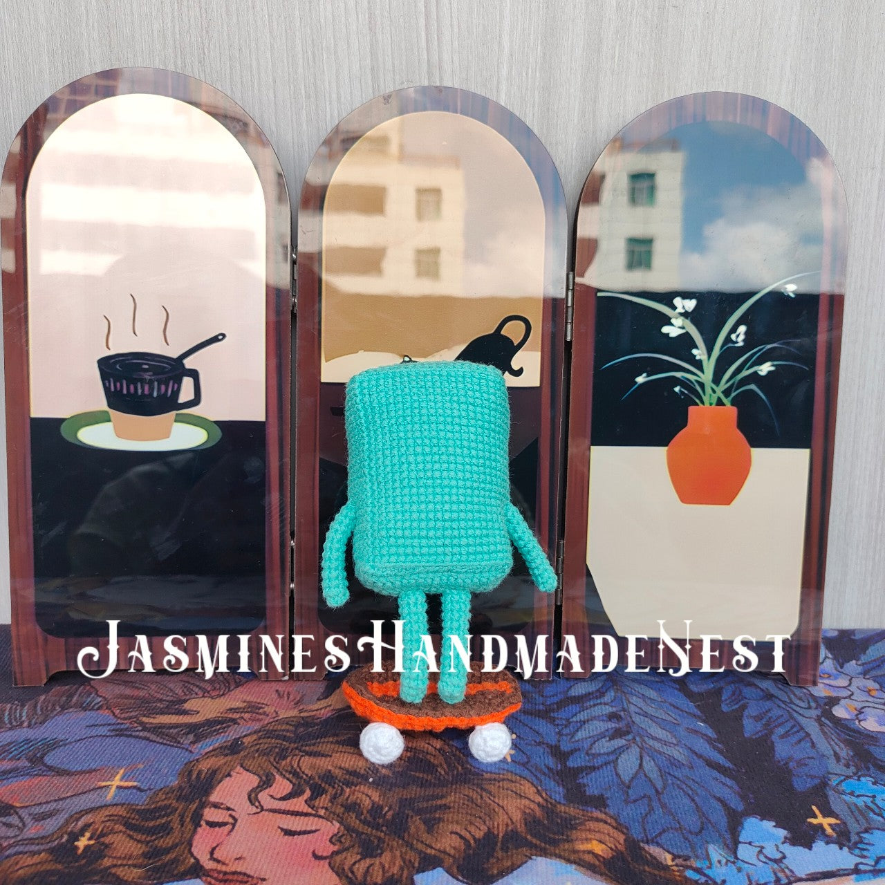 For Fantasy Lovers! Hand - crocheted Plush Toys, Inspired by the Unforgettable Animated Duos. With soft materials, exquisite craftsmanship, they’re not just decor but heartwarming companions for leisure, bringing pure joy to your life.