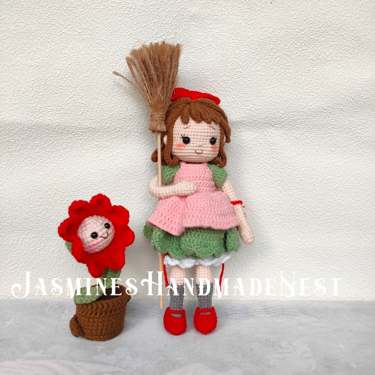 Handmade Cute Crochet Doll – Adorable Amigurumi Plush with Multiple Playful Styles – Soft Gift for Kids, Nursery Decor, or Collectors
