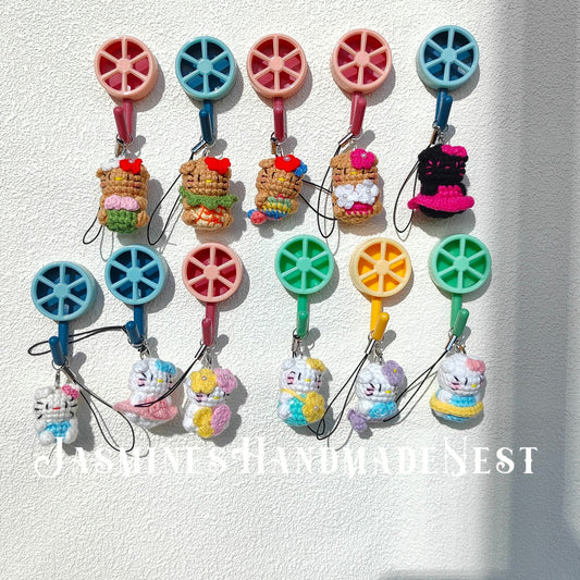 Handmade Crochet Mini Cute Cat – Amigurumi Tiny Cat Plush, Soft Collectible Toy for Kids & Adults, Perfect Gift Idea