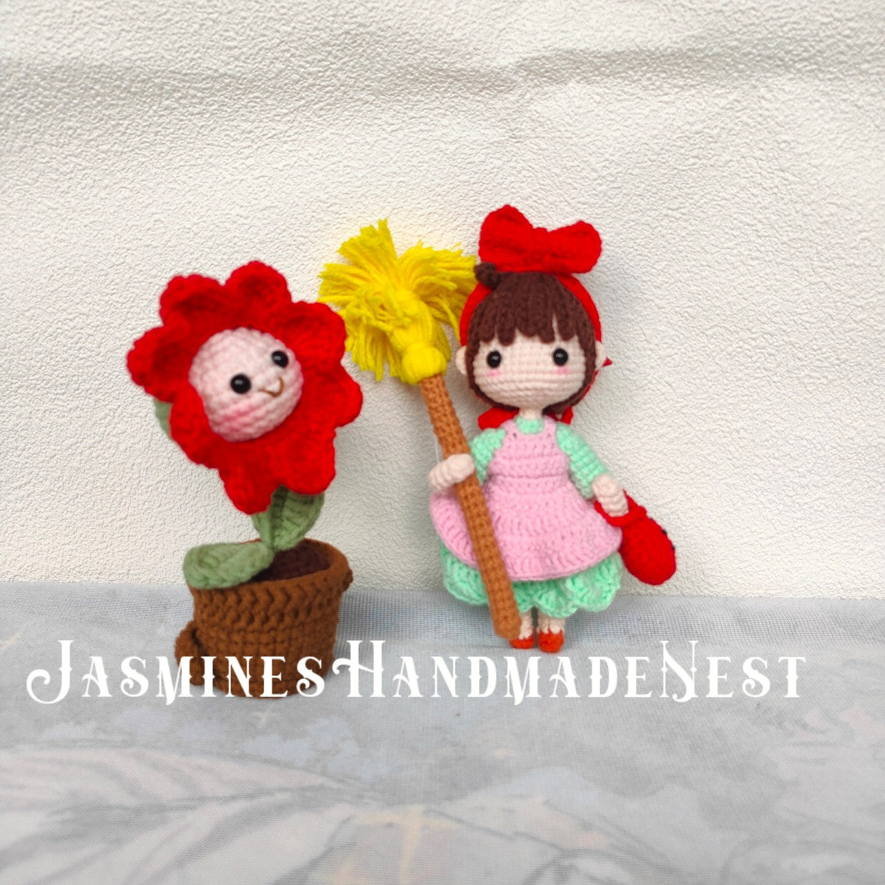 Handmade Cute Crochet Doll – Adorable Amigurumi Plush with Multiple Playful Styles – Soft Gift for Kids, Nursery Decor, or Collectors