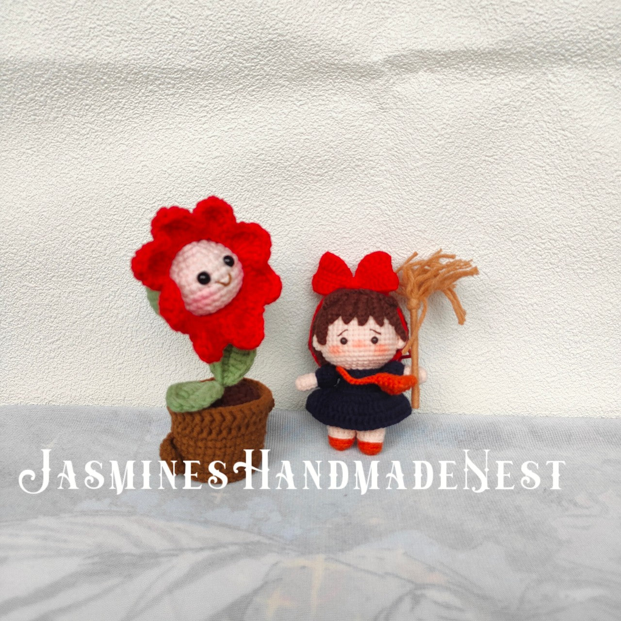 Handmade Cute Crochet Doll – Adorable Amigurumi Plush with Multiple Playful Styles – Soft Gift for Kids, Nursery Decor, or Collectors