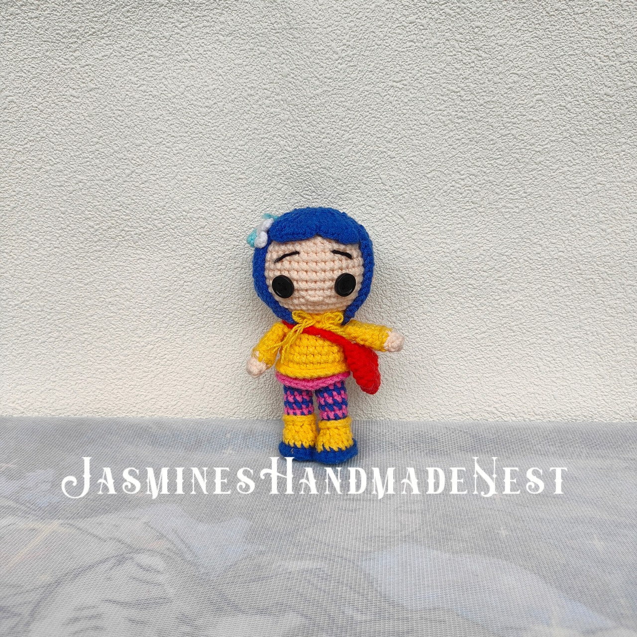 Unique Handmade Creepy Cute Crochet Doll Series – Gothic Style Plush Toys, Perfect Collectibles and Must-Have Halloween Room Decor!