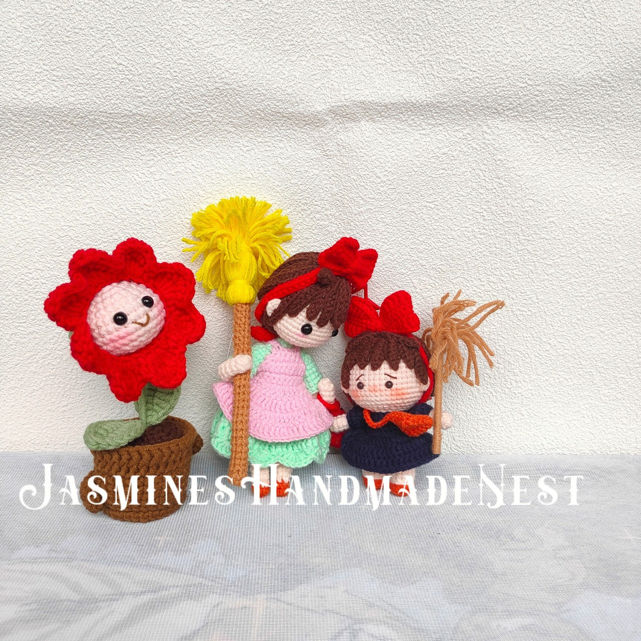 Handmade Cute Crochet Doll – Adorable Amigurumi Plush with Multiple Playful Styles – Soft Gift for Kids, Nursery Decor, or Collectors