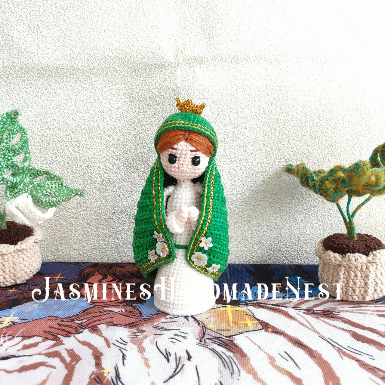 Cute Nun Dolls – Handmade Crochet Plush Toys in Multiple Styles, Soft Amigurumi Characters, Whimsical Gifts or Shelf Decor for Kids & Collectors
